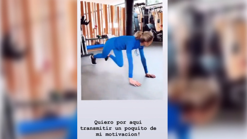 Carla Pereyra anima a sus seguidores a hacer ejercicio Carla Pereyra anima a sus seguidores a hacer ejercicio