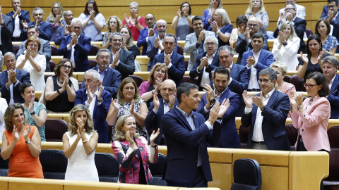 Así ha sido el careo entre Sánchez y Feijóo en el Senado Así ha sido el careo entre Sánchez y Feijóo en el Senado