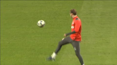 El Lokomotiv se entrena en el Wanda Metropolitano El Lokomotiv se entrena en el Wanda Metropolitano