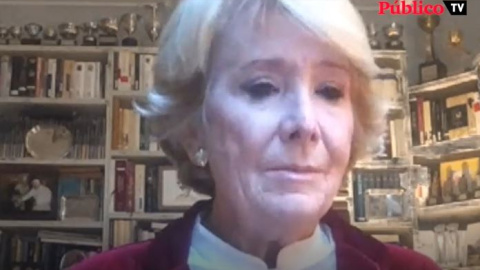 Esperanza Aguirre defiende al rey emérito Esperanza Aguirre defiende al rey emérito