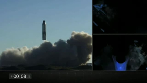 Space X lanza con éxito su nave espacial pero se estrella en el aterrizaje Space X lanza con éxito su nave espacial pero se estrella en el aterrizaje