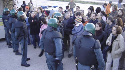 Una de les moltes protestes contra la carretera d'Eivissa. EFE Una de les moltes protestes contra la carretera d'Eivissa. EFE