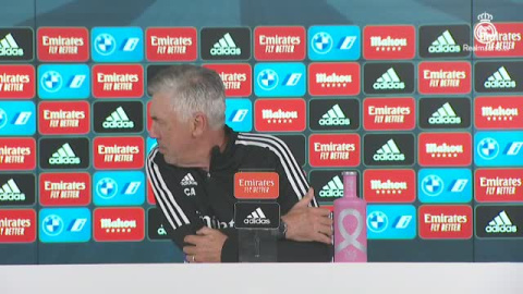 Ancelotti: "Que se diga que el Real Madrid es cholista es un piropo" Ancelotti: "Que se diga que el Real Madrid es cholista es un piropo"