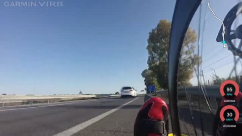 "Paso miedo y siento rabia, es siempre el mismo conductor el que pone mi vida en peligro" "Paso miedo y siento rabia, es siempre el mismo conductor el que pone mi vida en peligro"