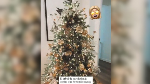 Laura Escanes presume de árbol de Navidad Laura Escanes presume de árbol de Navidad