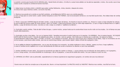 Un total de 6.042 seguidores aparecen registrados en ‘Ana y Mia’, donde intercambian diariamente consejos y pautas para continuar adelgazando a espaldas de su entorno. Un total de 6.042 seguidores aparecen registrados en ‘Ana y Mia’, donde intercambian diariamente consejos y pautas para continuar adelgazando a espaldas de su entorno.
