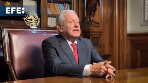 López Obrador festejó triunfo de Sheinbaum en México "con amplio margen" López Obrador festejó triunfo de Sheinbaum en México "con amplio margen"