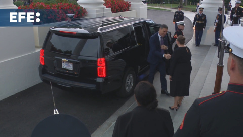 Sánchez llega a la cena ofrecida por el presidente Biden en la Casa Blanca Sánchez llega a la cena ofrecida por el presidente Biden en la Casa Blanca