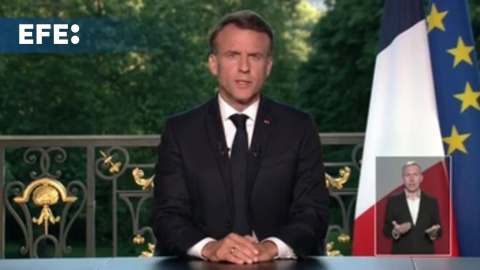 Macron anuncia elecciones anticipadas a la Asamblea Nacional Macron anuncia elecciones anticipadas a la Asamblea Nacional