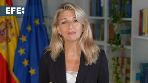 Yolanda Díaz: "el empleo volvió a batir récords en junio" Yolanda Díaz: "el empleo volvió a batir récords en junio"