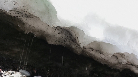 Primer cálculo del efecto del cambio climático en el hielo fluvial Primer cálculo del efecto del cambio climático en el hielo fluvial