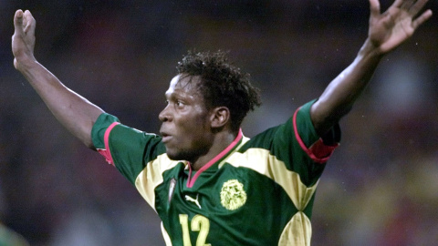 Lauren, futbolista de Camerún durante los JJOO de Sídney 2000. /CORDON PRESS Lauren, futbolista de Camerún durante los JJOO de Sídney 2000. /CORDON PRESS