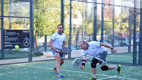 Torneo de pádel del Club Deportivo Sacyr.