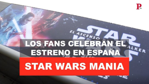 Starwarsmanía: los fans celebran el estreno en España Starwarsmanía: los fans celebran el estreno en España