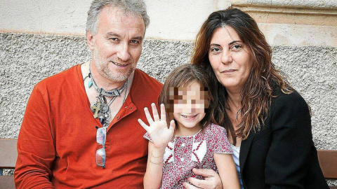 Fernando Blanco y Margalida Garau con su hija Nadia. Fernando Blanco y Margalida Garau con su hija Nadia.