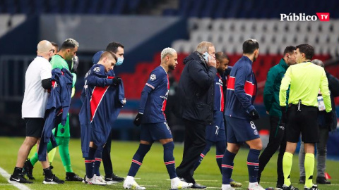 Istanbul Basaksehir y PSG plantan cara al racismo Istanbul Basaksehir y PSG plantan cara al racismo