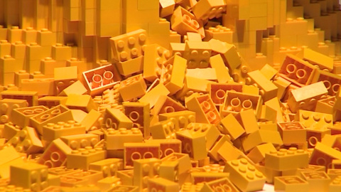 Las piezas de Lego, excelente aislante térmico en el frío absoluto Las piezas de Lego, excelente aislante térmico en el frío absoluto