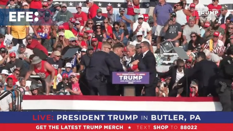 El vídeo del intento de asesinato de Trump en Pensilvania El vídeo del intento de asesinato de Trump en Pensilvania