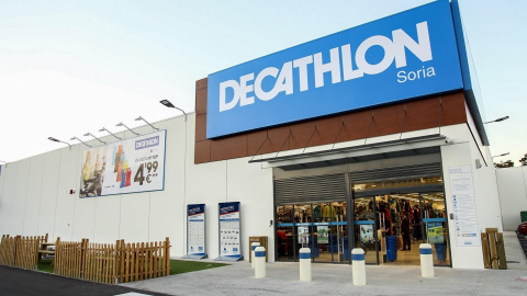 Tienda de la multinacional Decathon en Soria. E.P. Tienda de la multinacional Decathon en Soria. E.P.