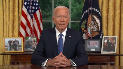 Biden justifica su salida para unir al país y a su partido Biden justifica su salida para unir al país y a su partido