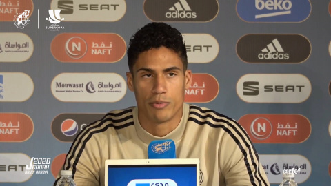 Varane: "Somos el Real Madrid, no hay excusas" Varane: "Somos el Real Madrid, no hay excusas"