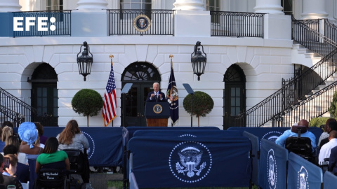 Biden celebra el Mes del Orgullo por la Discapacidad en la Casa Blanca Biden celebra el Mes del Orgullo por la Discapacidad en la Casa Blanca