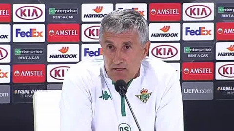 Setién: "El partido de mañana debería ser una fiesta" Setién: "El partido de mañana debería ser una fiesta"