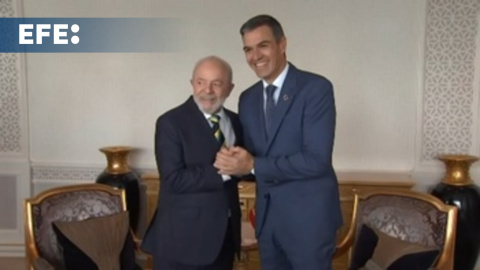 Pedro Sánchez se reúne con el presidente brasileño Lula da Silva Pedro Sánchez se reúne con el presidente brasileño Lula da Silva