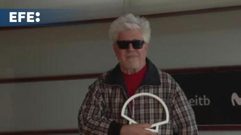 Posado de la película 'La habitación de al lado', de Pedro Almodóvar Posado de la película 'La habitación de al lado', de Pedro Almodóvar