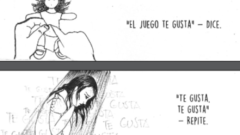 Ana dibujó en un cómic lo que en un principio no se atrevió a contar pero ni siquiera lo admitió como prueba la justicia. Ana dibujó en un cómic lo que en un principio no se atrevió a contar pero ni siquiera lo admitió como prueba la justicia.