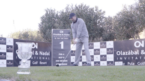 Nadal participa en el torneo benéfico Olazábal&Nadal Nadal participa en el torneo benéfico Olazábal&Nadal