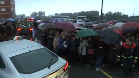 Dolor en el entierro de los tres marineros del 'Sin querer II' Dolor en el entierro de los tres marineros del 'Sin querer II'