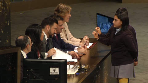 El 7.568, segundo quinto premio del Sorteo de Navidad vendido en Madrid El 7.568, segundo quinto premio del Sorteo de Navidad vendido en Madrid