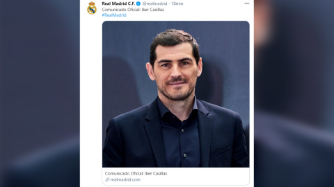 Iker Casillas anuncia emocionado su "vuelta a casa" Iker Casillas anuncia emocionado su "vuelta a casa"