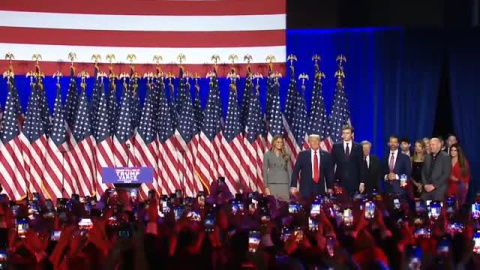 Donald Trump gana las elecciones en EEUU con una amplia victoria Donald Trump gana las elecciones en EEUU con una amplia victoria