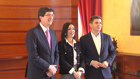 Bosquet se reúne con el líder de Cs en Andalucía Bosquet se reúne con el líder de Cs en Andalucía