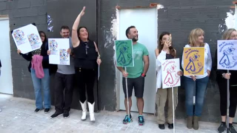 Cadena humana en Valencia contra las viviendas turísticas Cadena humana en Valencia contra las viviendas turísticas