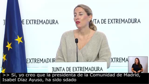 María Guardiola (PP): "Por supuesto que voy a ir a la reunión con Pedro Sánchez" María Guardiola (PP): "Por supuesto que voy a ir a la reunión con Pedro Sánchez"