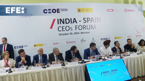 Sánchez participa en el foro de directores ejecutivos India-España en Bombay Sánchez participa en el foro de directores ejecutivos India-España en Bombay