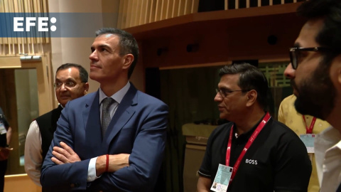 Sánchez visita los estudios de Bollywood para que aumente su presencia en España Sánchez visita los estudios de Bollywood para que aumente su presencia en España