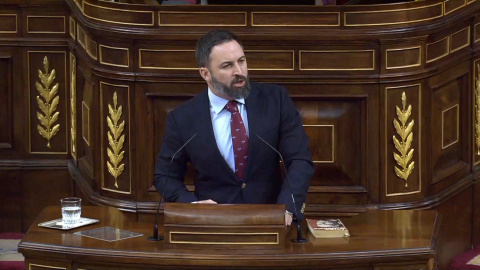 Abascal carga contra el Gobierno "ilegítimo" y "traidor" de Sánchez Abascal carga contra el Gobierno "ilegítimo" y "traidor" de Sánchez