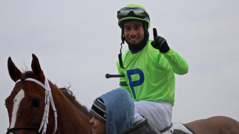 Antonio Gallardo, a lomos de su caballo. Antonio Gallardo, a lomos de su caballo.