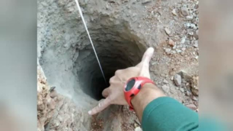 Sigue con la búsqueda del niño que se cayó por un poco en Totalán Sigue con la búsqueda del niño que se cayó por un poco en Totalán