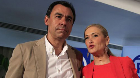 La presidenta de la Gestora del PP de Madrid, Cristina Cifuentes, y el vicesecretario de Organización nacional, Fernando Martínez-Maíllo, en una imagen de archivo. EFE La presidenta de la Gestora del PP de Madrid, Cristina Cifuentes, y el vicesecretario de Organización nacional, Fernando Martínez-Maíllo, en una imagen de archivo. EFE
