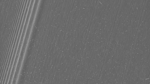 Los anillos de Saturno, en un detalle nunca visto por la nave Cassini. /NASA Los anillos de Saturno, en un detalle nunca visto por la nave Cassini. /NASA