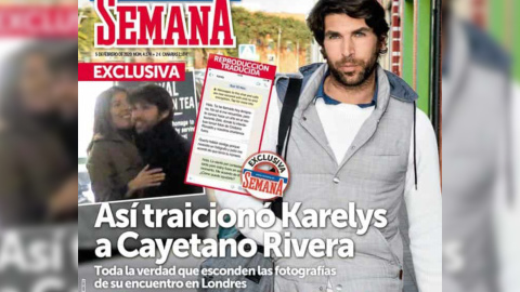 Karelys Rodríguez tendió una trampa a Cayetano Karelys Rodríguez tendió una trampa a Cayetano