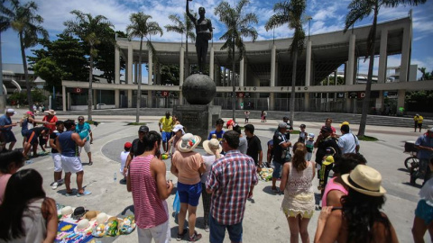 El abandono convierte el estadio de Maracaná en un fantasma/EFE El abandono convierte el estadio de Maracaná en un fantasma/EFE
