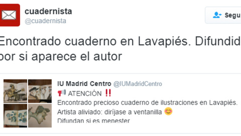 Tuit de @cuadernista Tuit de @cuadernista