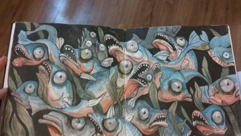 Ilustración del cuaderno encontrado en Lavapiés. Ilustración del cuaderno encontrado en Lavapiés.