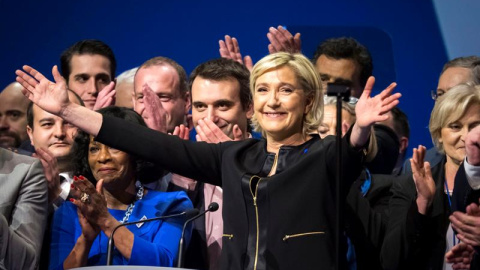 Le Pen arranca su campaña con la intención de emular a Trump y el "Brexit". /EFE Le Pen arranca su campaña con la intención de emular a Trump y el "Brexit". /EFE